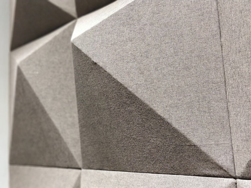 Decorative Eco-friendly Soundproof 3D Cubic Polyester Fiber Acoustic